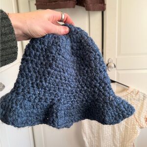 Handmade Blue Crochet Hat